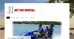 Desktop Screenshot of jtjetskirental.com