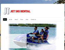 Tablet Screenshot of jtjetskirental.com